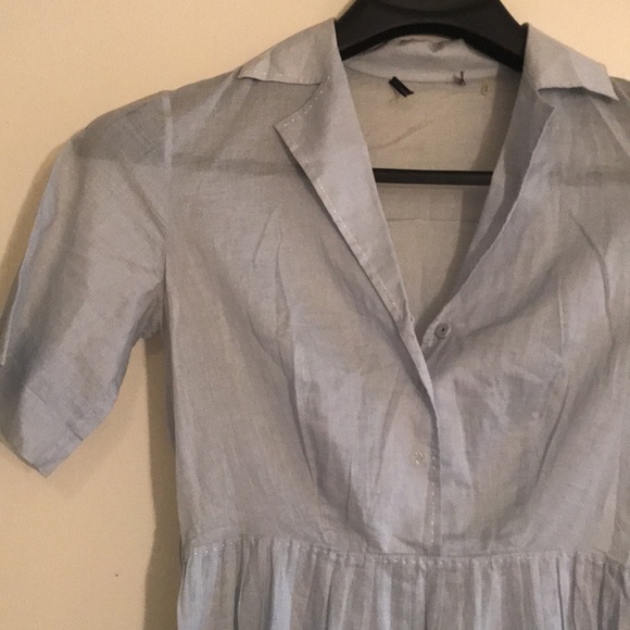 ELIE TAHARI KIMBERLY SHIRT DRESS - 4 - Picture 2 of 8